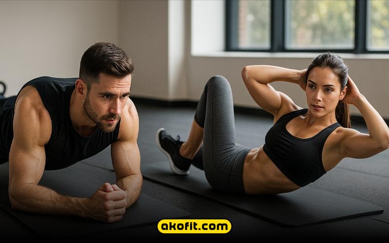 بهترین حرکات بدنسازی برای تقویت شکم