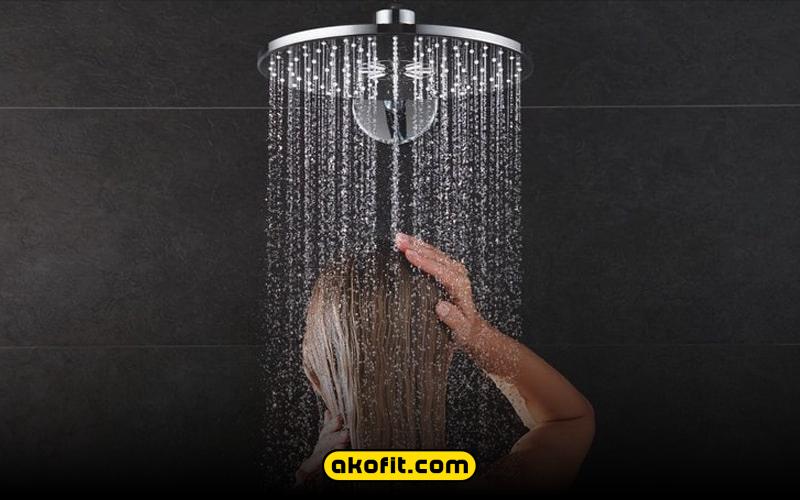 ریکاوری عضلات با دوش آب سرد 